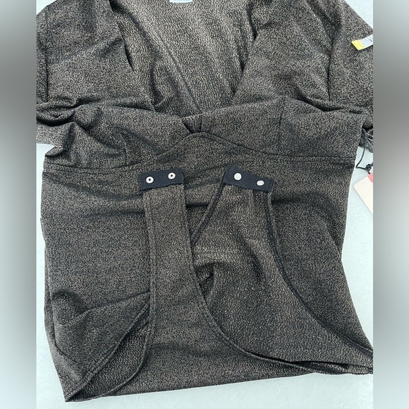 NWT Sincerely Jules/ Metallic glitter/ Bodysuit/ Long sleeve/ Size US S - Picture 6 of 15